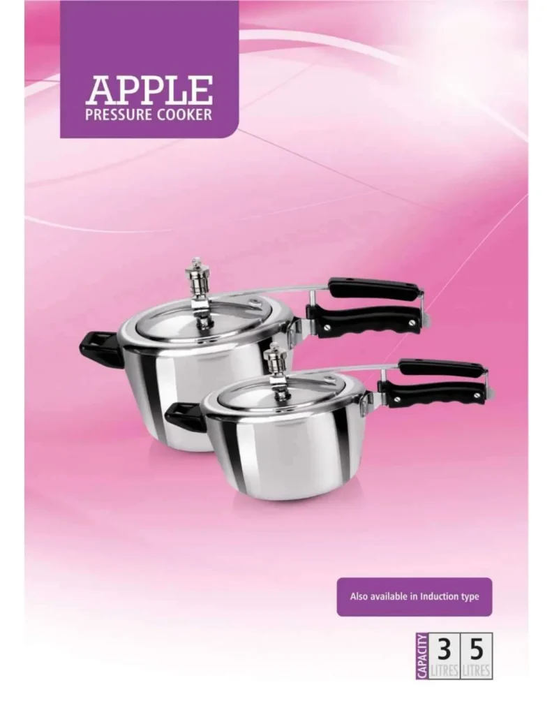 Apple Pressure Cooker – Fast, Efficient, and Safe Cooking!